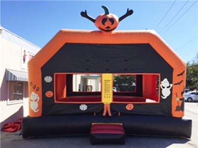 Customized halloween festival inflatable bounce pumpkin
